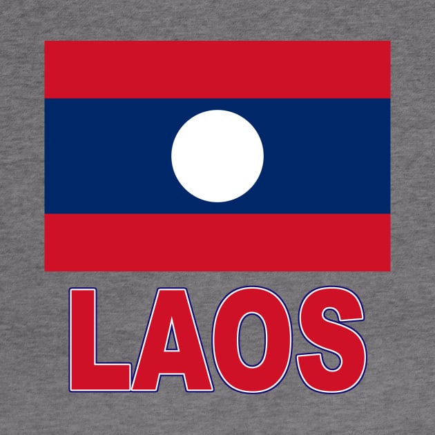 The Pride of Laos - Laotian National Flag Design by Naves